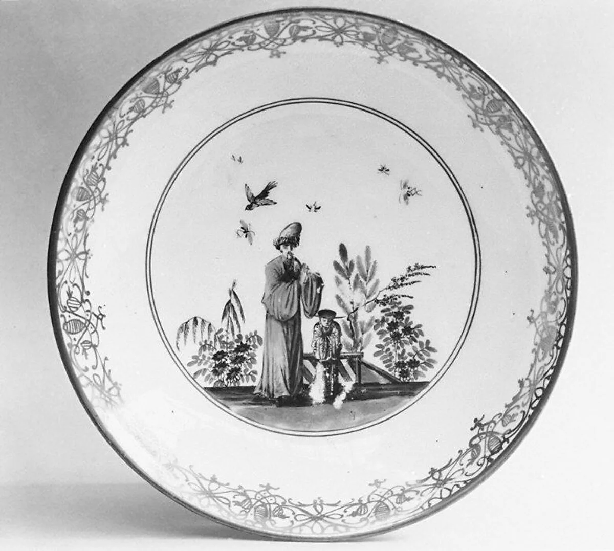 Saucer (part of a set) — Meissen Manufactory