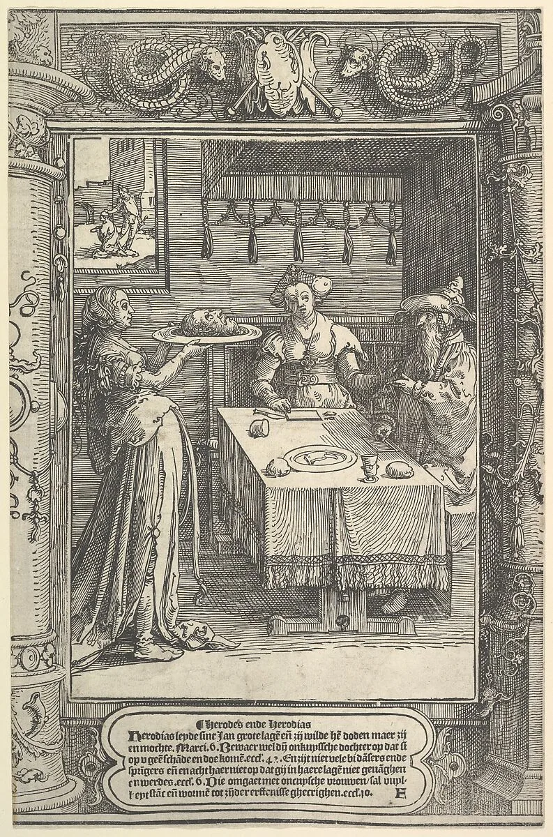 Salome with the Head of John the Baptist — Lucas van Leyden