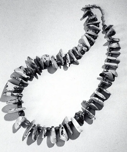 Necklace of Coral and Turquoise Beads — Unknown