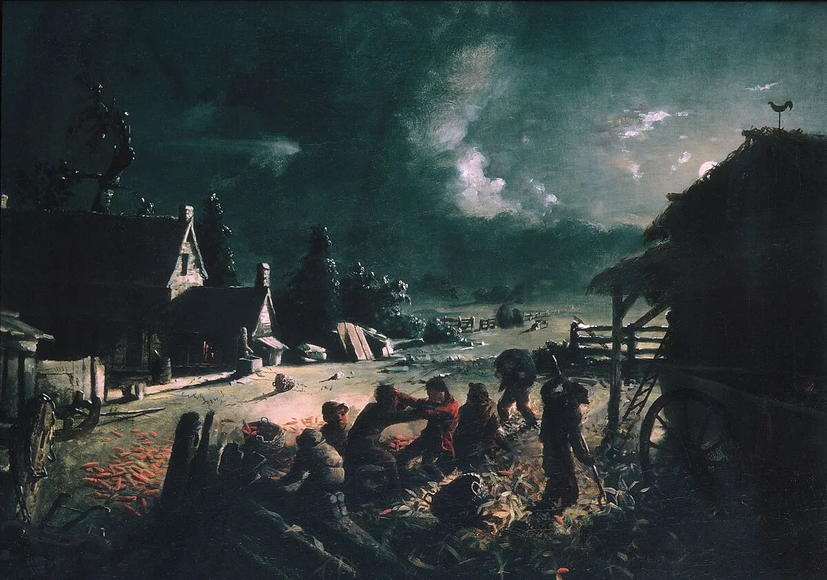 Corn Husking — David Gilmour Blythe