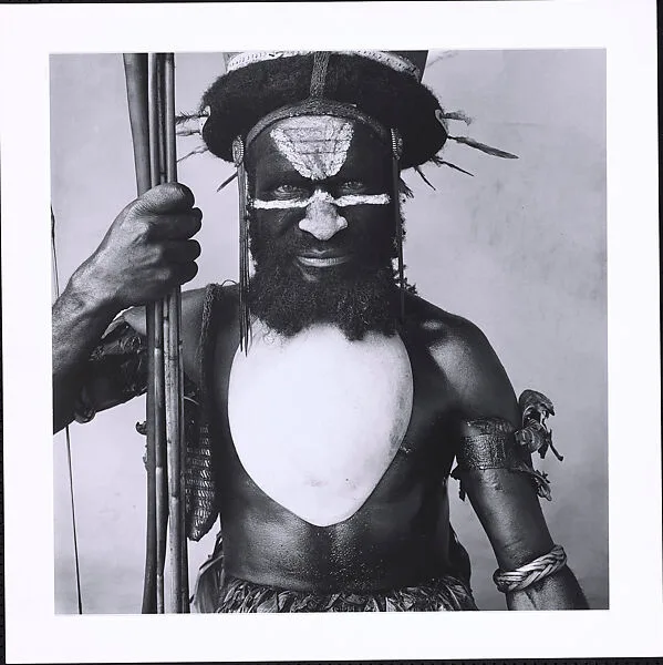 Tambul Warrior, New Guinea — Irving Penn