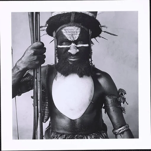 Tambul Warrior, New Guinea