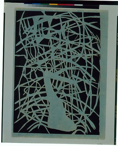 Glyphs, 6, from the ¦Glyphs¦ portfolio — Terry Winters|Grenfell Press|Grenfell Press