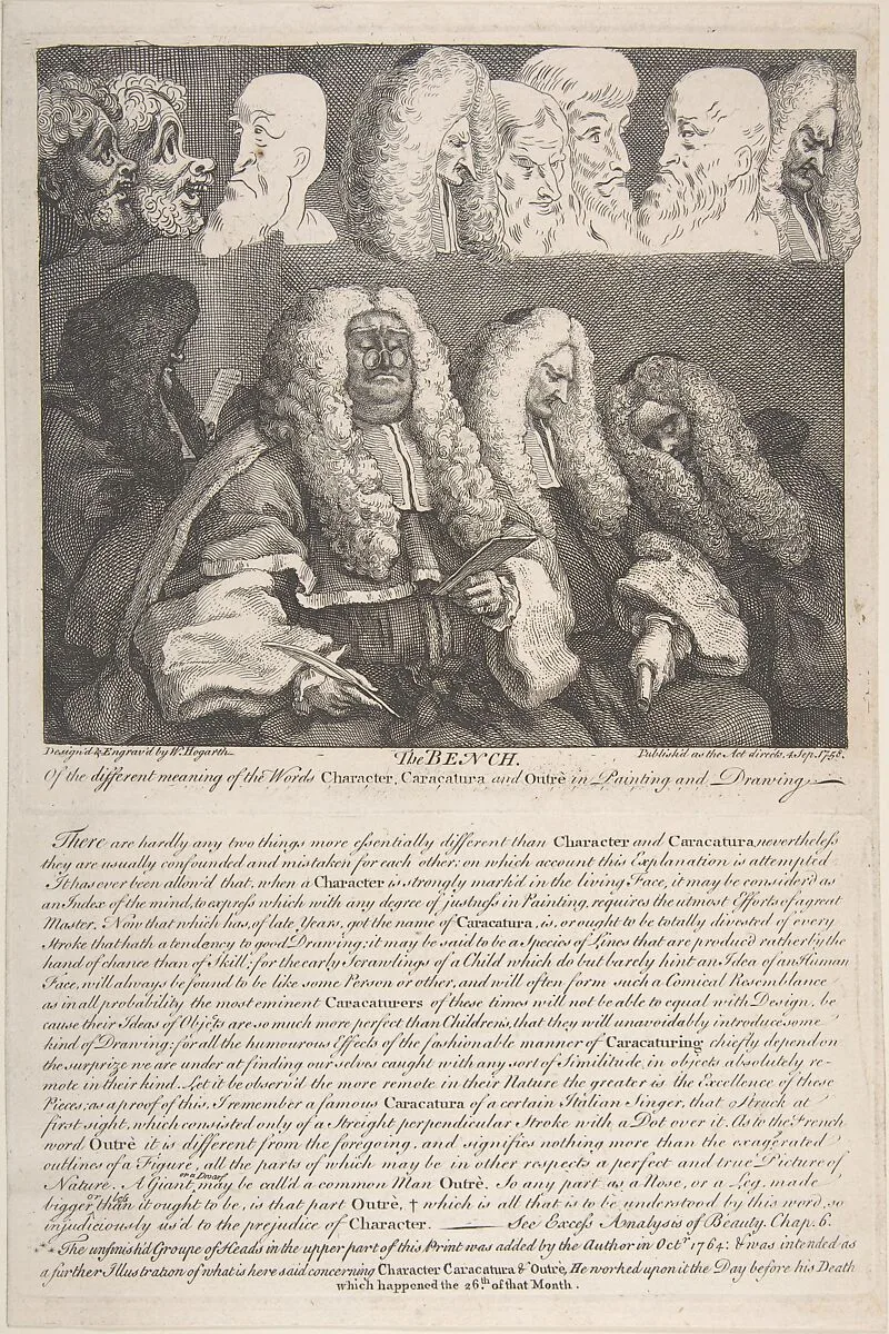 The Bench — William Hogarth