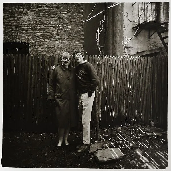 Sociologist Jane Jacobs with her son Ned, N.Y.C. — Diane Arbus|Neil Selkirk|Jane Jacobs