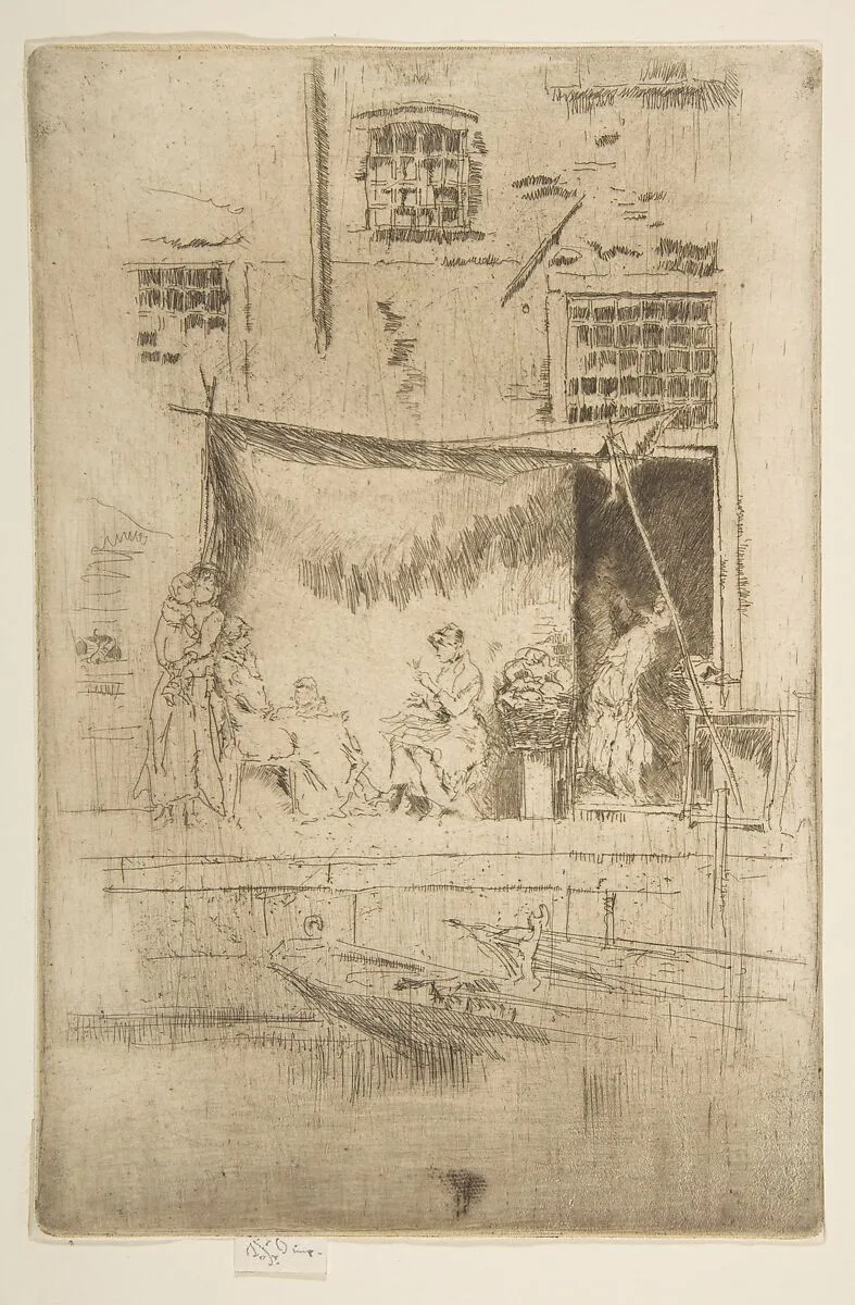 Fruit Stall — James McNeill Whistler