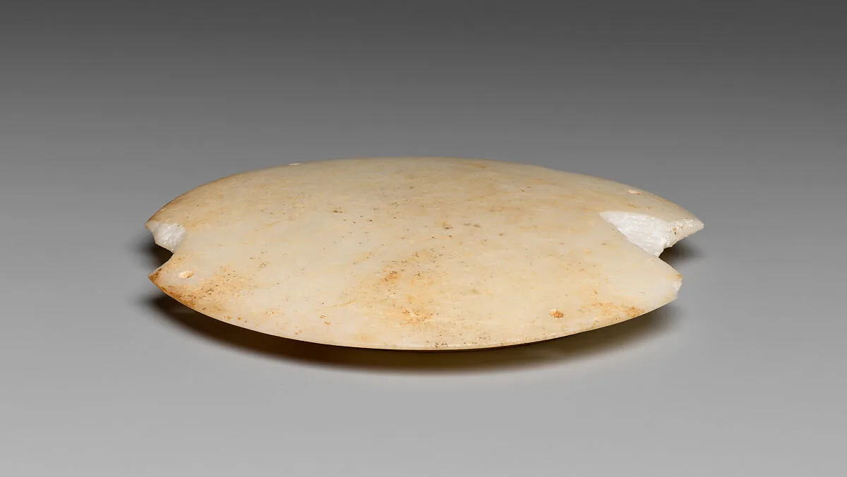 Marble lid of a spool pyxis — Unknown