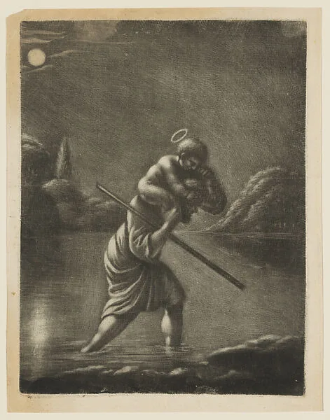 St. Christopher — Anonymous|Wallerant Vaillant|Cornelis van Poelenburch