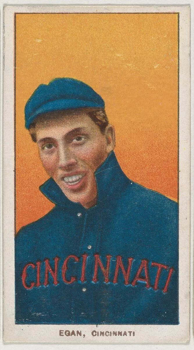 Egan, Cincinnati, National League, from the White Border series (T206) for the American Tobacco Company — American Tobacco Company