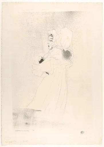 Miss May Belfort (Large Plate)