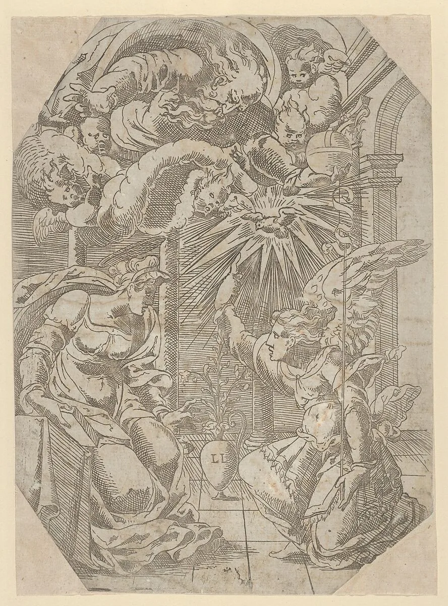 The Annunciation — Léonard Limosin