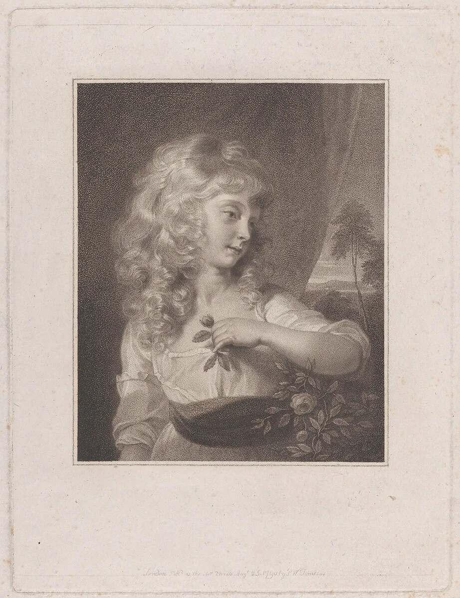 Princess Amelia — Francesco Bartolozzi|Sir Thomas Lawrence|Princess Amelia of the United Kingdom|Peltro William Tomkins