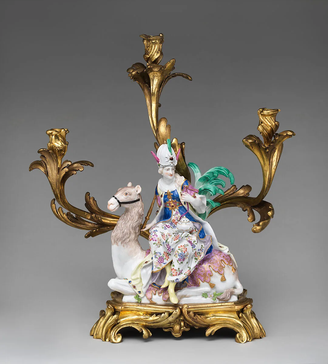 Asia (one of a pair) — Johann Friedrich Eberlein|Meissen Manufactory|Peter Reinicke|Johann Joachim Kändler