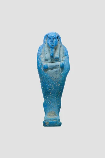 Uninscribed shabti from the tomb of Nespekashuty(?)