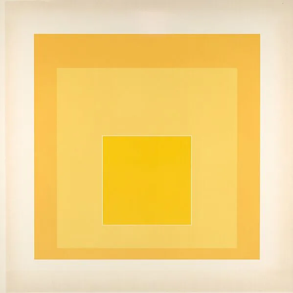 Proof for White Line Square series — Josef Albers|Gemini G.E.L.|Kenneth E. Tyler