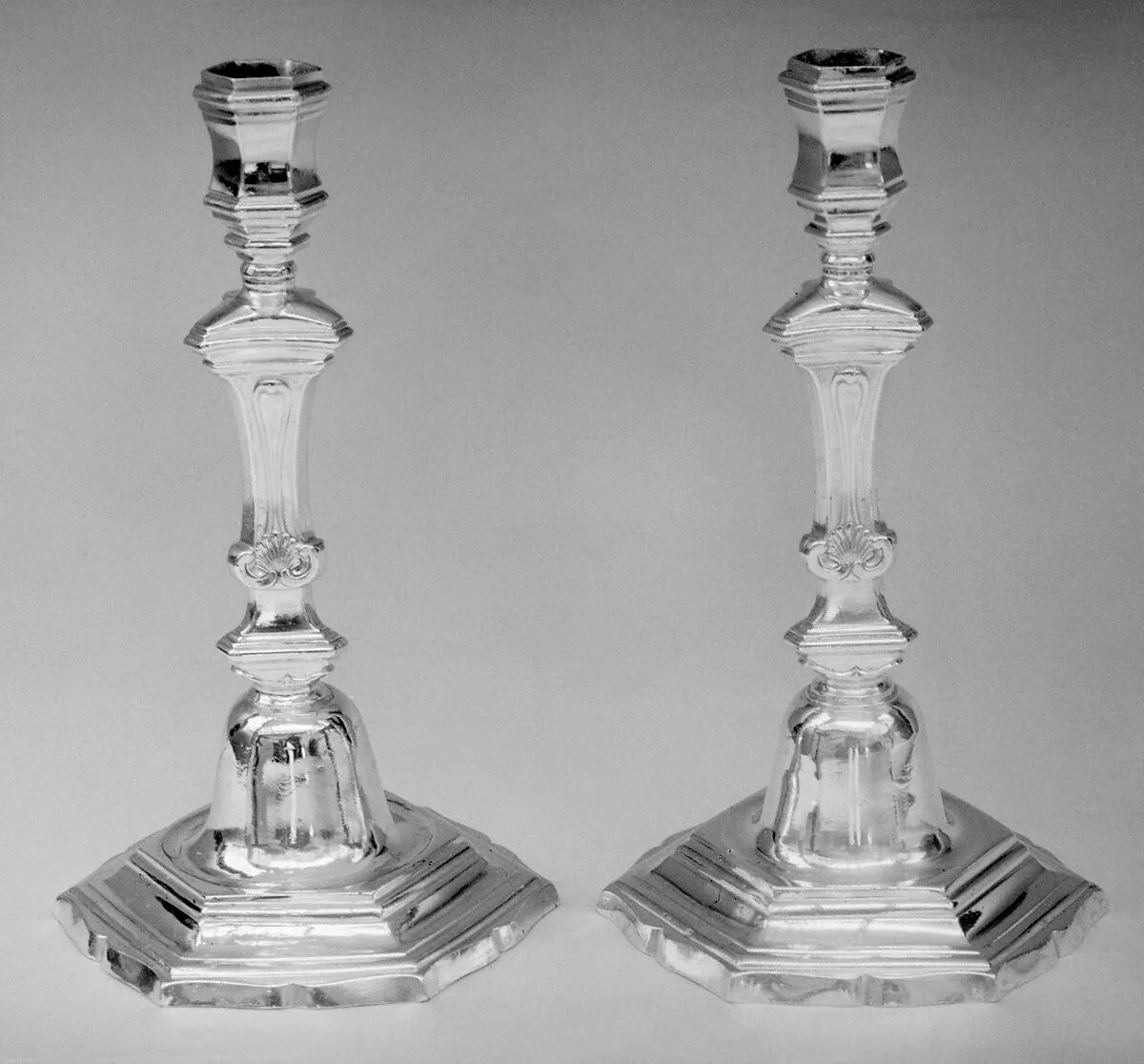 Pair of candlesticks — François II Lacassaigne|Toulouse Mint