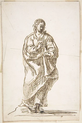Standing Saint (Apostle?)