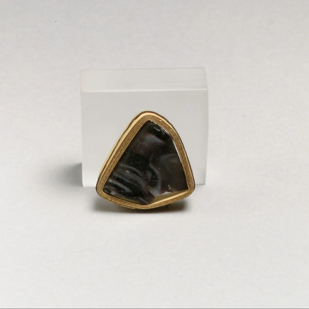 Glass mosaic bowl fragment — Unknown