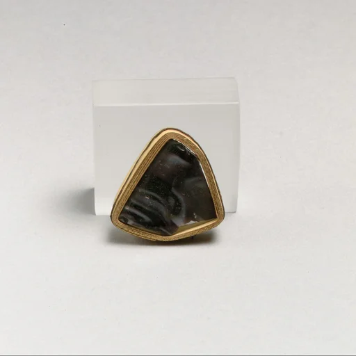 Glass mosaic bowl fragment