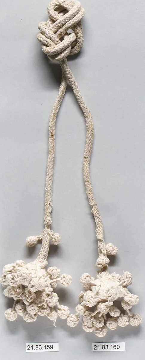 Pair of tassels — Unknown