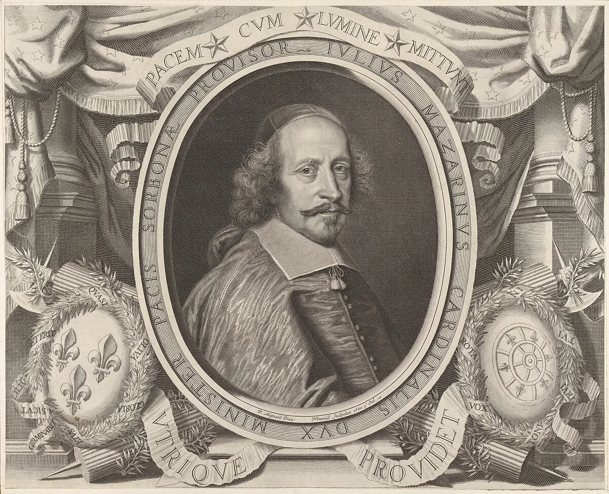 Cardinal Jules Mazarin — Robert Nanteuil