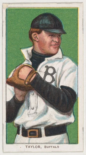 Taylor, Buffalo, Eastern League, from the White Border series (T206) for the American Tobacco Company
