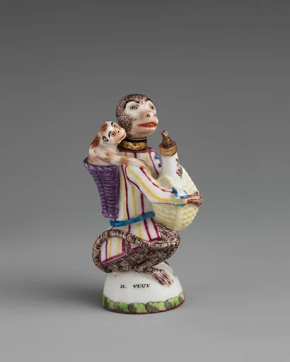 Monkey with young