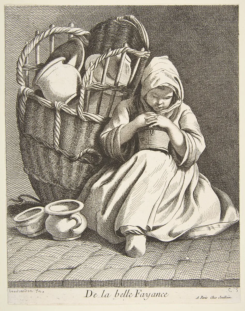 Pottery Peddler — Edme Bouchardon|Anne Claude Philippe de Tubières, comte de Caylus