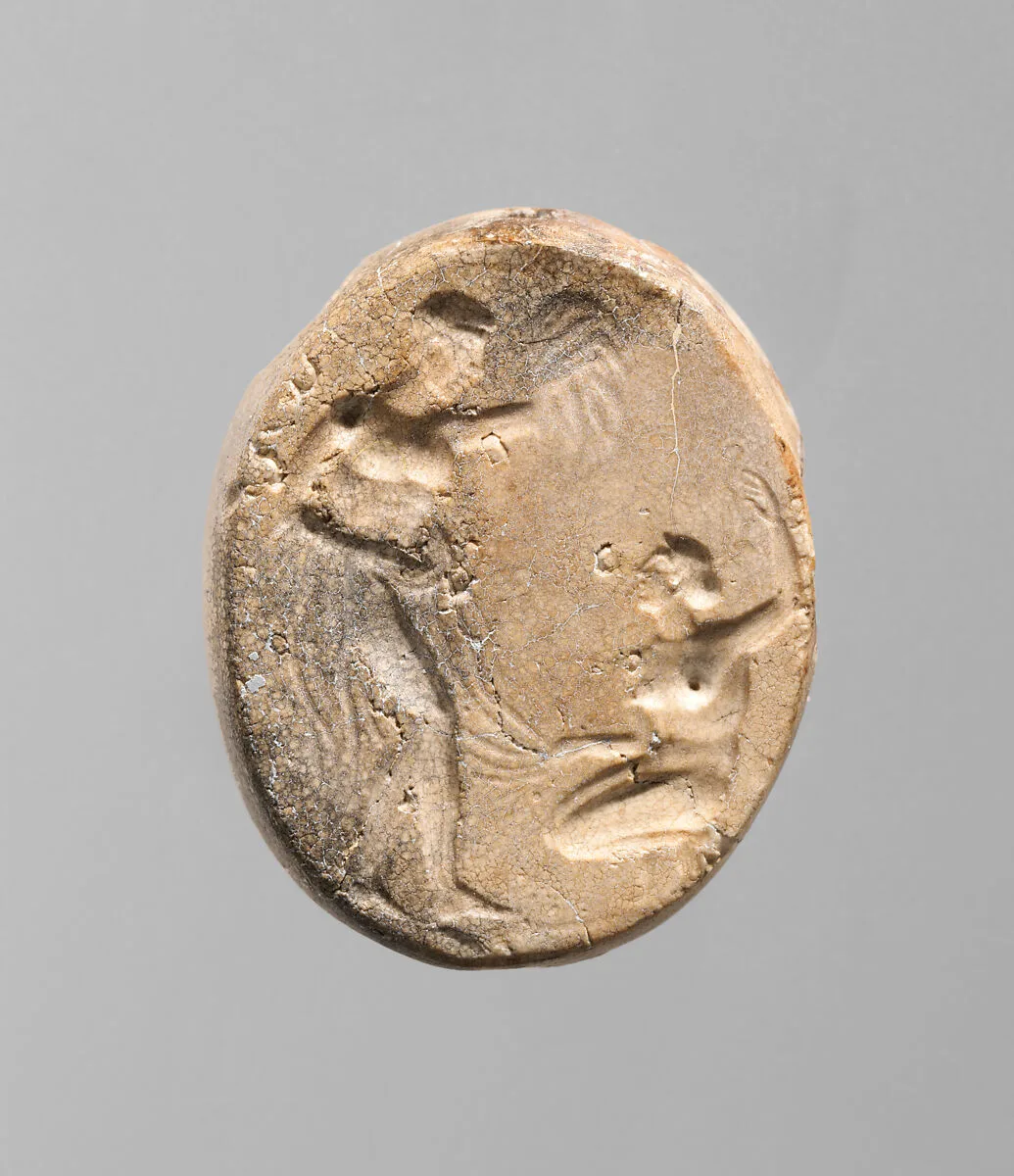 Chalcedony scaraboid — Unknown