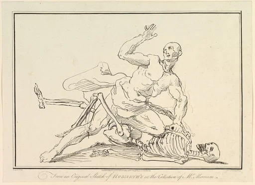 From an Original Sketch of William Hogarth's in the Collection of Mr. Morrison