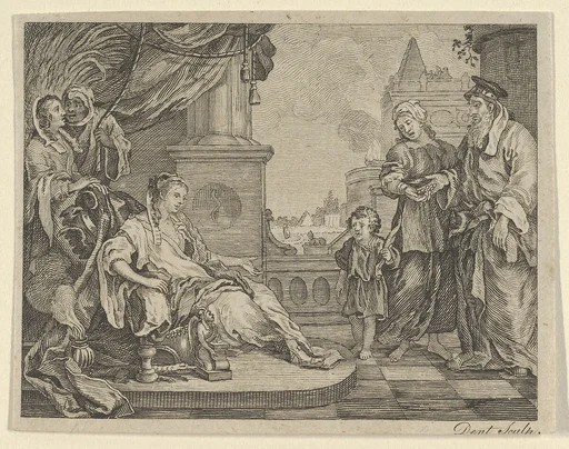 Moses Brought to Pharoah's Daughter
