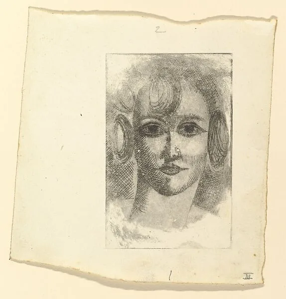 Female Head — Elie Nadelman