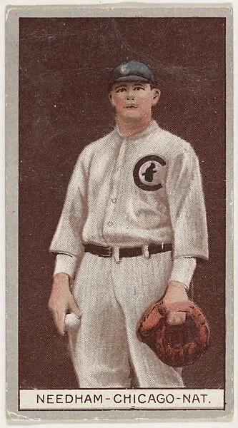 Thomas Needham, Chicago, National League, from the Brown Background series (T207) for the American Tobacco Company — American Tobacco Company