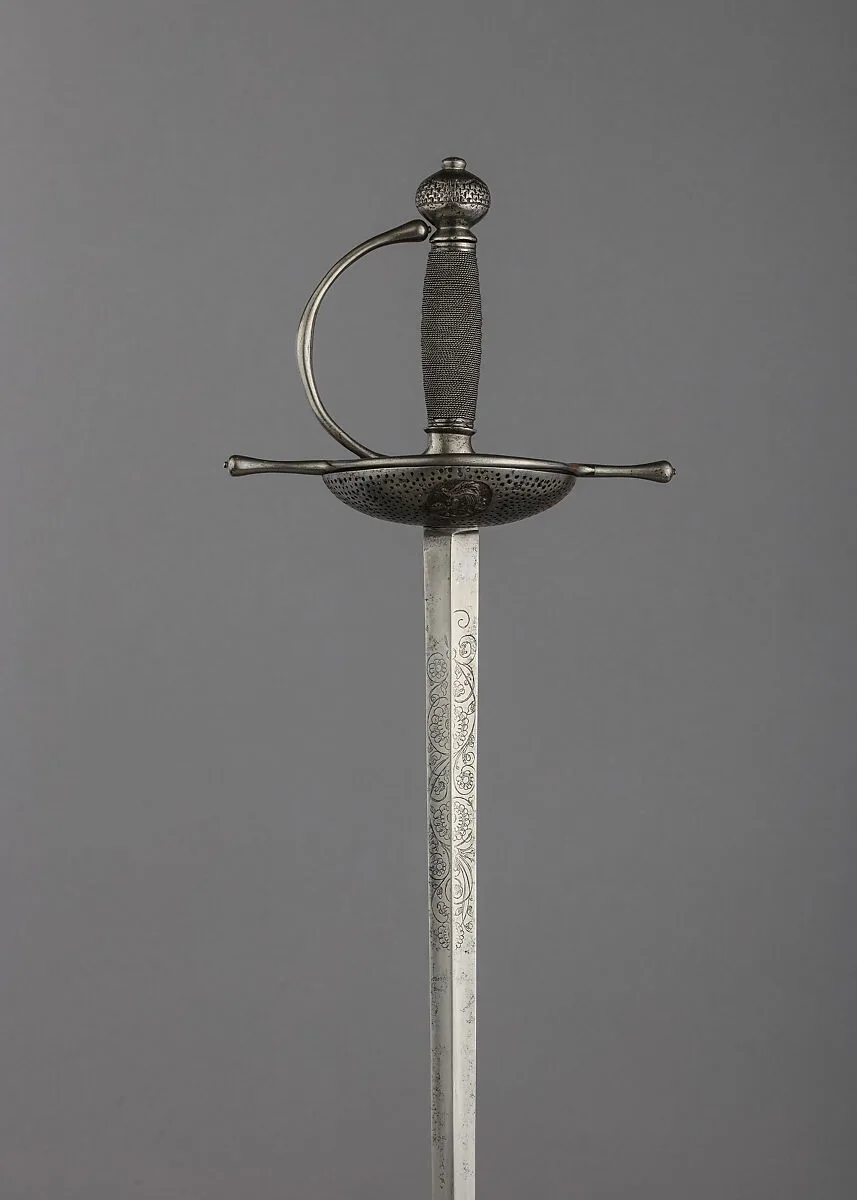 Rapier with Scabbard — Unknown