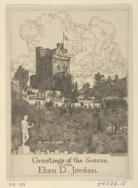 Greetings of the Season from Eben D. Jordan — Ernest Haskell