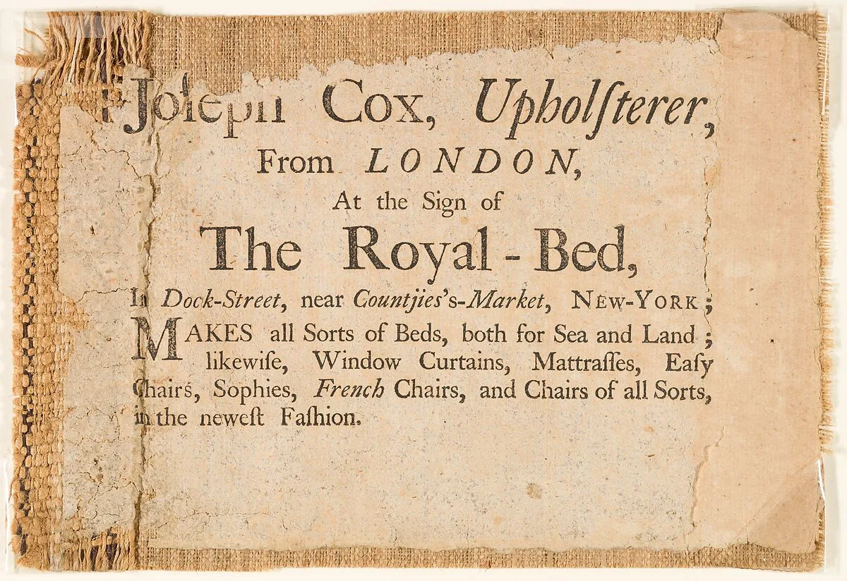 Label — Joseph Cox