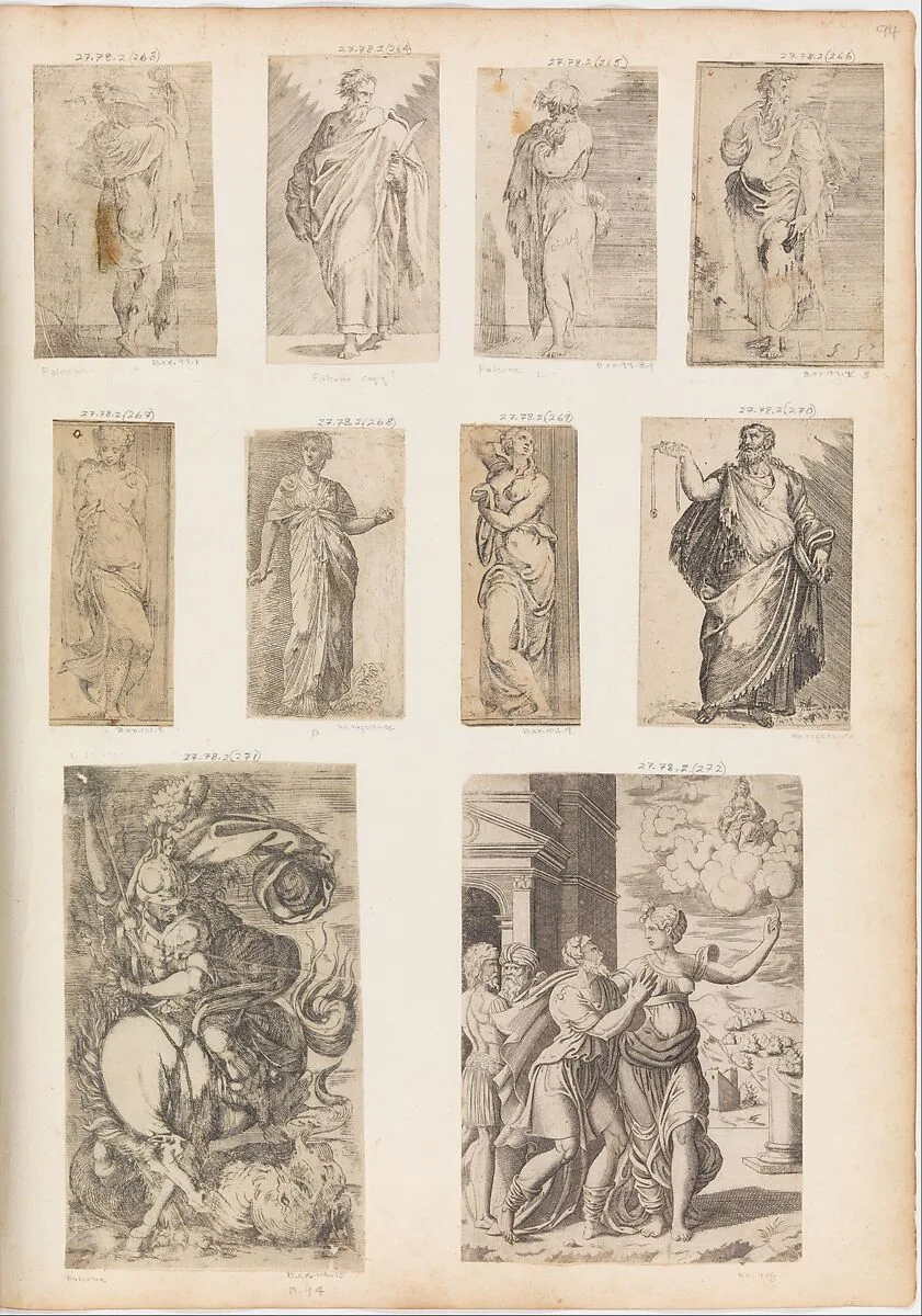 A Muse — Angiolo Falconetto