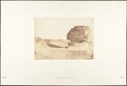 Profile du grande Sphinx, pris du Sud