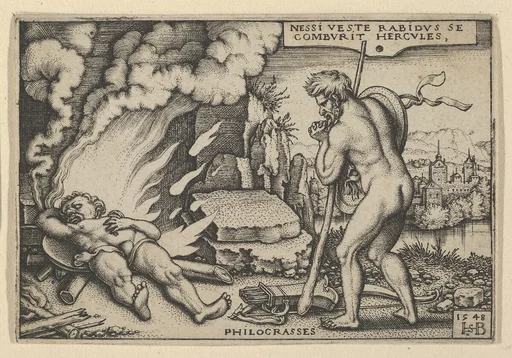 The Death of Hercules, from "The Labors of Hercules"