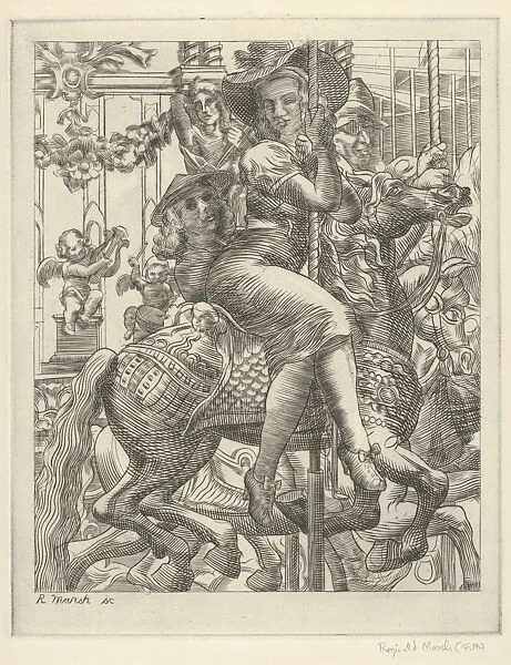 Merry-Go-Round — Reginald Marsh