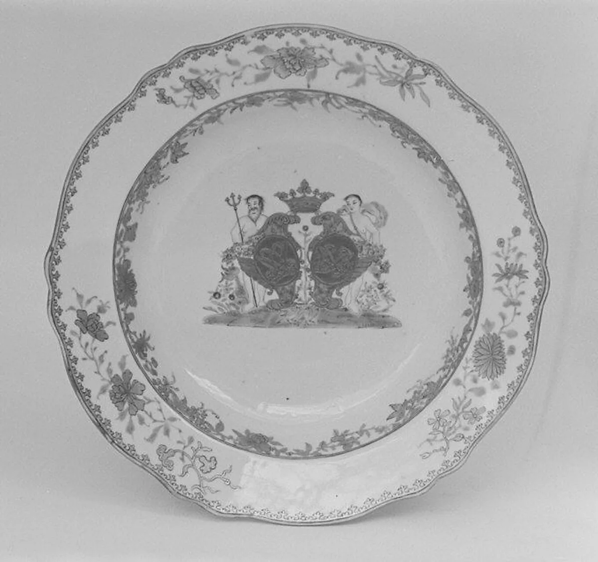 Soup plate (part of a service) — Unknown