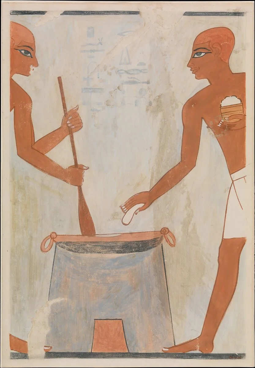 Cooking Cakes with Fat, Tomb of Rekhmire — Nina de Garis Davies