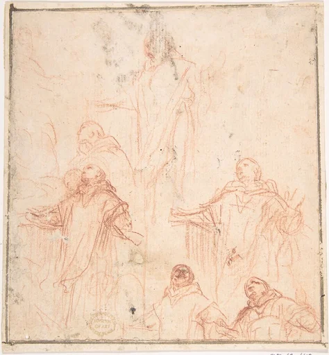 Studies of a Monk in Ecstasy