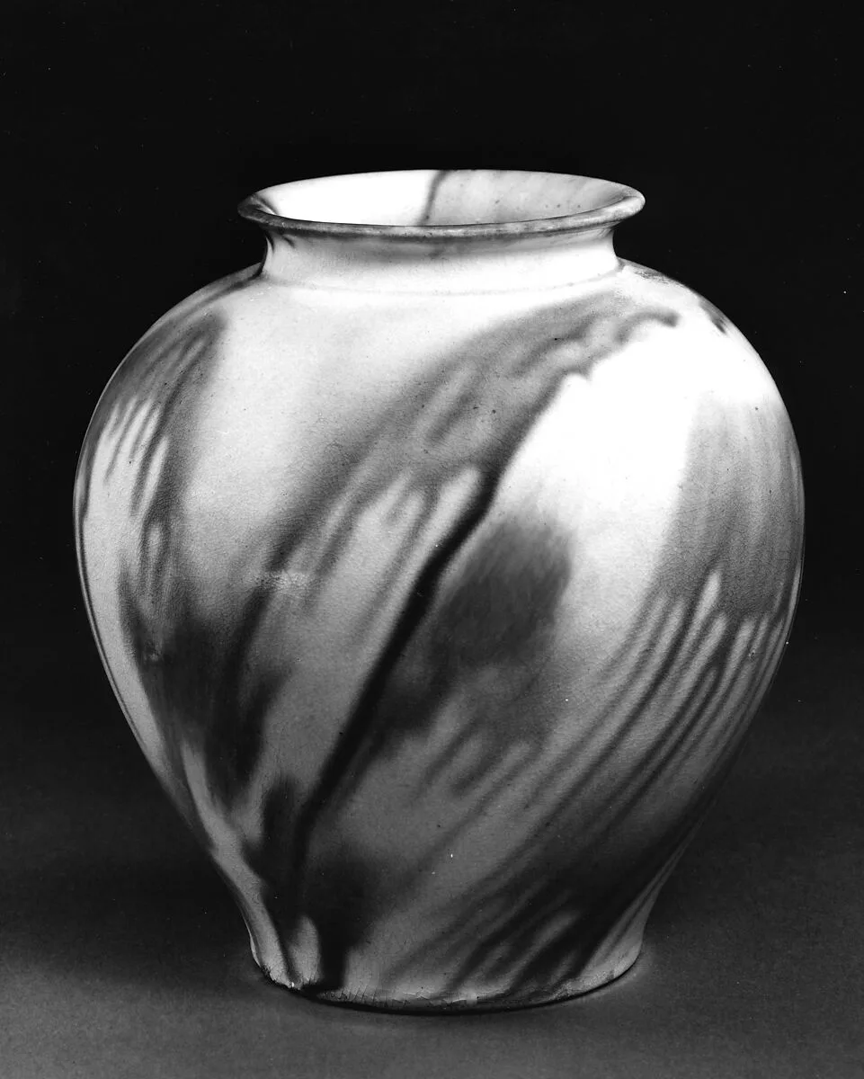 唐 白釉陶綠彩罐|Jar — Unknown