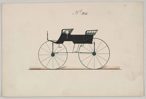 Design for 4 seat Phaeton, no top, no. 955