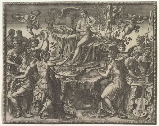 Apollo and the Muses
