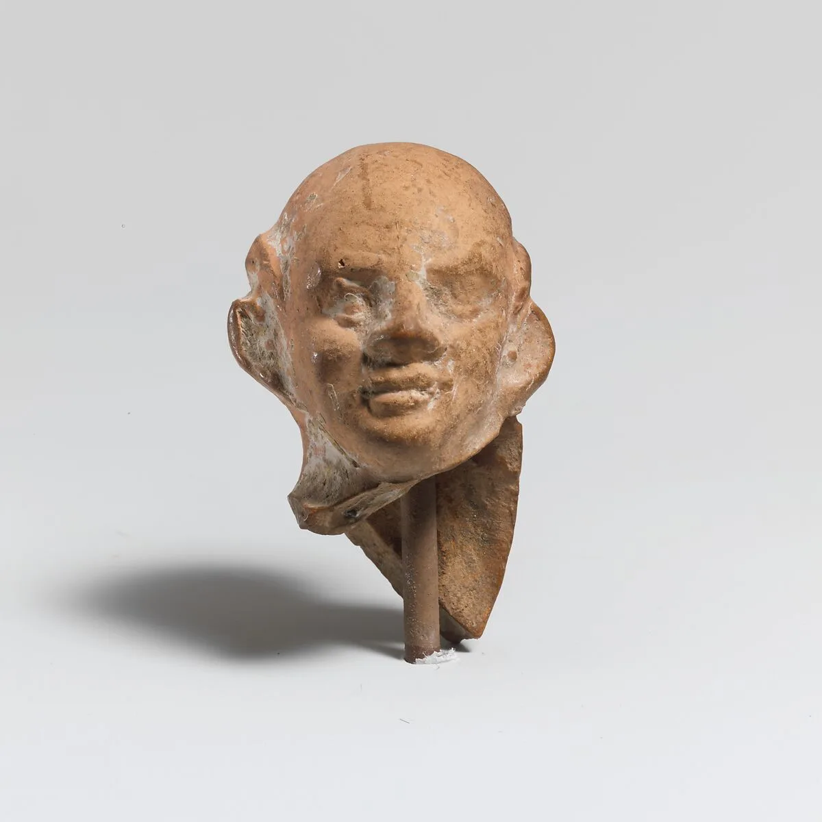Terracotta head of a man — Unknown
