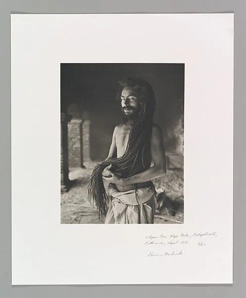 Shyam Puri Naga Baba, Pashupatinath, Kathmandu, Nepal — Kevin Bubriski