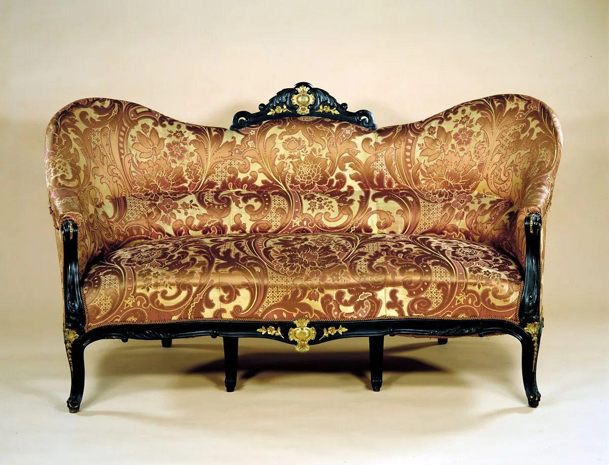 Sofa — Auguste-Emile Rinquet-Leprince