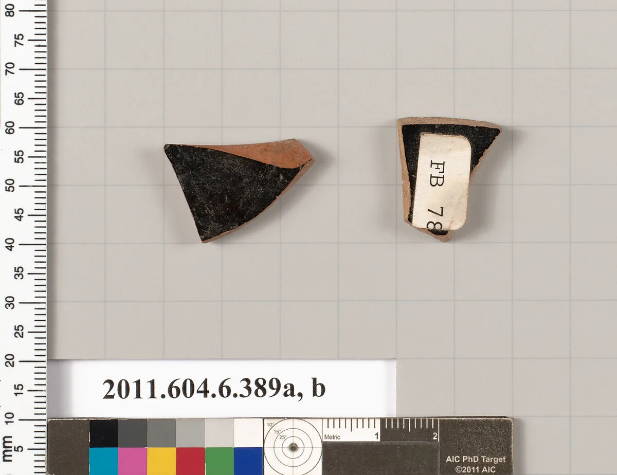 Terracotta fragments of open shapes — Unknown
